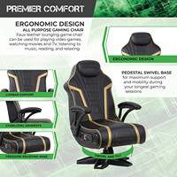 Chaise de bureau ergonomique en cuir pu, fauteuil pivotante et ajustable, pour ordinateur de Gaming et de course, pour vente, vente en gros, offre spéciale,