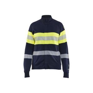 BLAKLADER - 347217628933XL Sudadera Multinorm Hi-Vis para mujer Cremallera Azul marino/Amarillo Hi-vis-EAN 7330509891667 ROPA DE TRABAJO DE 2017 - Product Image 5