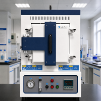 Four à résistance électrique 1200°C avec contrôleur programmable et système de gaz inertes