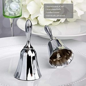 Modische Elegante Religiöse Souvenir-Geschenk Metallglocke aus Zinklegierung mit Liebesthema-Design für Weihnachten und Festessen - Product Image 6