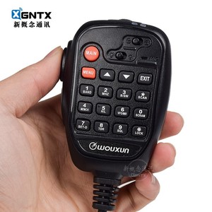 Microphone portable Wouxun Kg-Uv980p pour communication radio en voiture, en matière plastique - Product Image 1