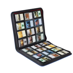 Portefeuille pour cartes, album pour cartes à collectionner à 12 pochettes, classeur personnalisé avec logo, 4, 6, 9, 12, 16, 20 pochettes, en cuir PU, classeur de collection, album - Product Image 1