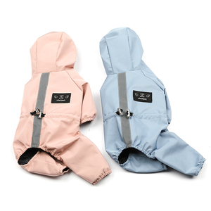 도매 강력한 방수 반사 재킷 후드 의류 개 비옷 - Product Image 5