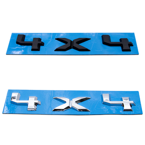 Autocollant de véhicule 3D, emblème de voiture, logo adhésif, <span class=keywords><strong>4x4</strong></span>, hayon pour Ranger Wildtrak 2022-2023, plaque signalétique arrière - Product Image 1
