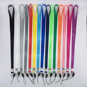 Personalized Logo Sublimation <b>Polyester</b> <b>Lanyard</b> Custom with Hook-Lightweight Durable ID Badges for Enterprise School Medical Use - Product Image 1