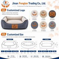 Cama Ortopédica Lavable para Perros con Logotipo Personalizado al por Mayor