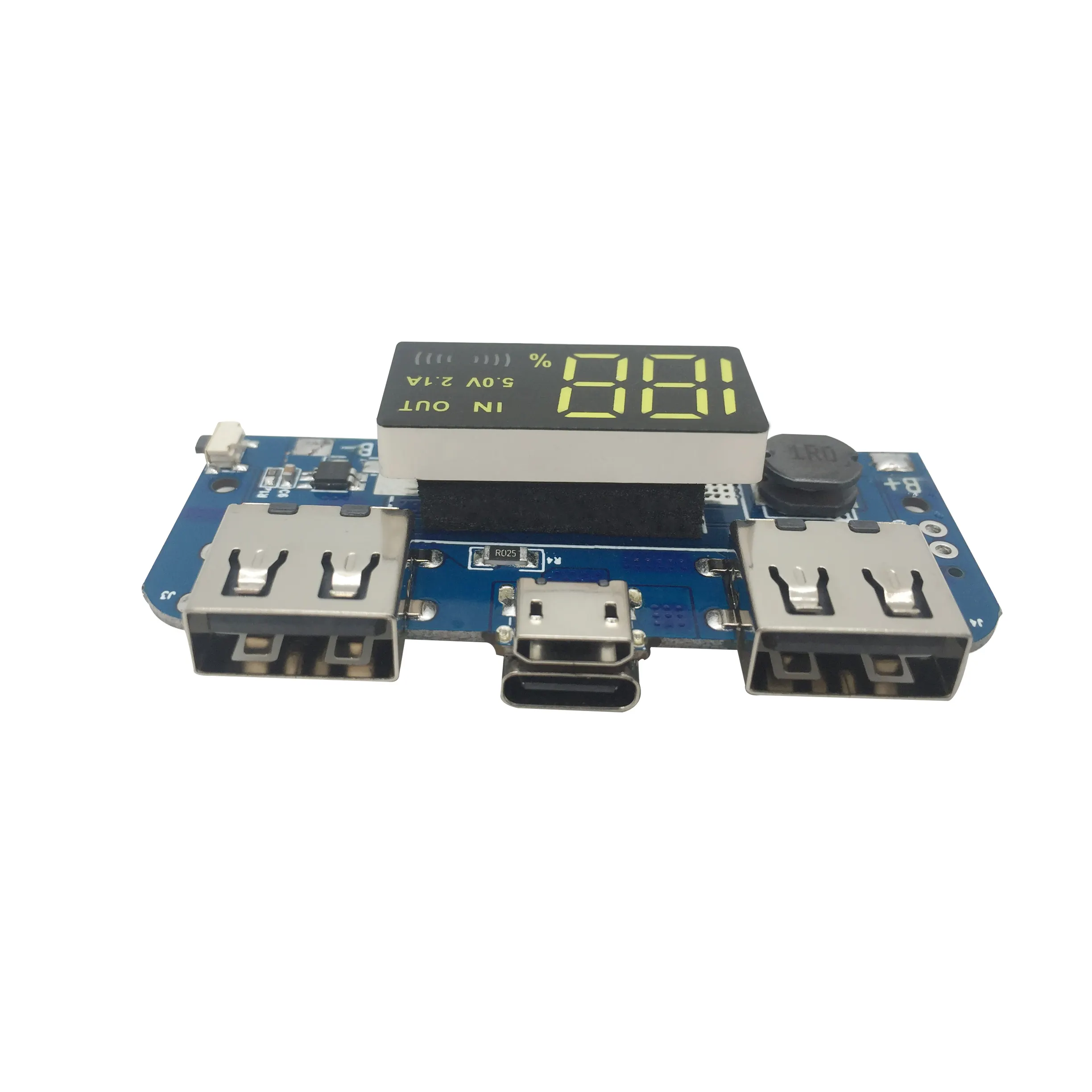 OEM Pcba Assembly And Manufacture Usba+ Usbc Qc3.0 Mobile Charging PCB Module Board Pcba Power Bank Circuit