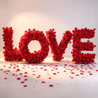 Meilleures ventes RHD : Arche de roses artificielles en forme de cœur rouge pour arrangements floraux de mariage et de toile de fond d'événements