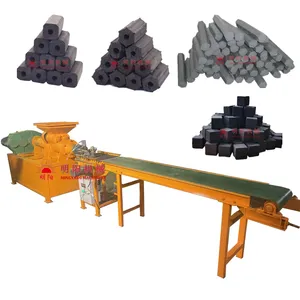 Excellent Coconut Shell Organic Coal Compressed Making Machine Charcoal Briquettes Machine