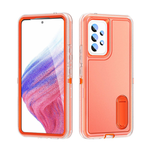 3 en 1 étui de téléphone défenseur béquille robuste pour <span class=keywords><strong>Samsung</strong></span> <span class=keywords><strong>galaxy</strong></span> A05 A05S A15 A25 A35 <span class=keywords><strong>A75</strong></span> A55 A34 A04E A14 A24 A54 A74 A33 A73 - Product Image 2