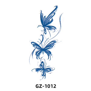 Tatouage autocollant temporaire henna pour enfants, étiquette sur mesure, résiste à l'eau, tatouage pour le visage, sur les mains, vente en gros, pièces - Product Image 4