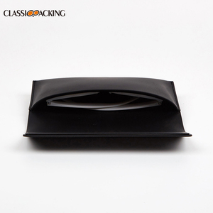 Gran Negro Original Diseñador Marca <span class=keywords><strong>Gafas</strong></span> <span class=keywords><strong>de</strong></span> sol PU <span class=keywords><strong>Gafas</strong></span> Estuche protector Estuche clásico - Product Image 5