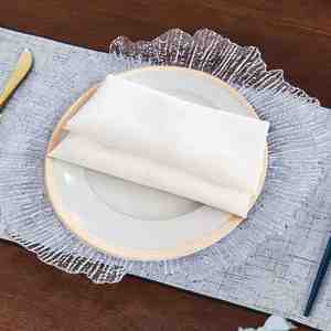 Platos Base Dorados, Platos Base para Platos de Cena, Platos Base de Mesa de 12.6 Pulgadas - Product Image 6