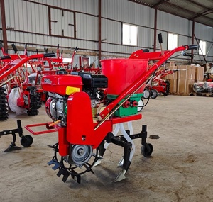 Trang trại điện mini tiller tay trồng cuốc Máy 7HP/170f Xăng sắt bánh xe Micro tu + seeding thụ tinh công cụ - Product Image 1