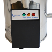Distillateur d'eau électrique automatique LABOAO 10L en acier inoxydable SUS304, machine à eau distillée de laboratoire