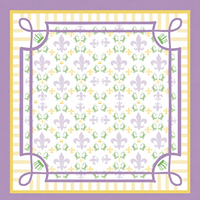 Tapis de Mahjong Méditerranéen Coloré Série M183, Antidérapant, Réduction du Bruit, Tapis de Table pour Jeux de Société, Poker