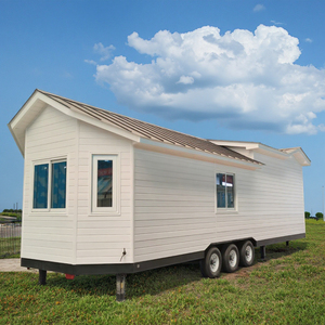 Modern Steel Structure Mini <strong>Trailer</strong> House Tiny Mobile <strong>Home</strong> for Vacation Rental Sea Forest Ready Ship Bedroom Living Room - Product Image 1