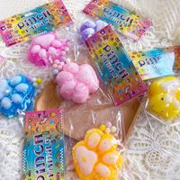 Jouet Mochi en silicone TPR en forme de patte de chat, unique et tendance, pour se détendre et soulager le stress, jouet sensoriel à presser