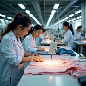 Usine de vêtements de luxe de style européen Fournisseur OEM de mode londonienne Services de traitement de vêtements de qualité supérieure de Chine - Product Image 2