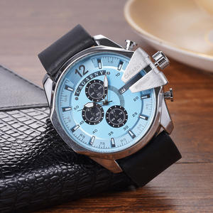 CAGARNY 6839 New <b>Men's</b> Quartz <b>Watch</b> Fashion Leisure Calendar Large Dial Belt <b>Watches</b> <b>for</b> <b>Men</b> Relogio Masculino Montres Hommes - Product Image 2