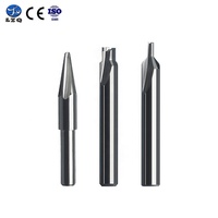 Fresa de carburo para grabado, fresa de grabado de acero inoxidable, cuchilla de fresado para tarjetas inteligentes en oferta