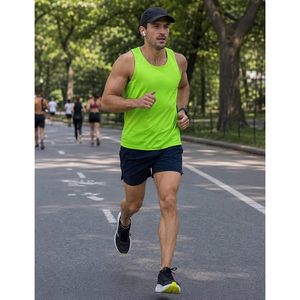 Custom <b>Mens</b> Running Singlet Quick Dry Athletic Tank <b>Top</b> Sleeveless Moisture Wicking Gym Workout Track Racing - Product Image 3