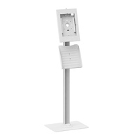Hantek — support de tablette à roulettes, support de sol antivol pour tablette, avec porte-broche, pour iPad, Samsung