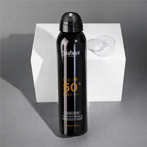 Botella de Spray Facial Hidratante Negra de 200 ml, Cilíndrica, con Pulverizador de Presión para Maquillaje, Tónico, Loción, Protector Solar - Product Image 3