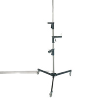 Support de lampe torche professionnel en acier inoxydable pour appareil photo reflex numérique, support de téléphone, trépied de prise de vue aérienne, éclairage d'appoint