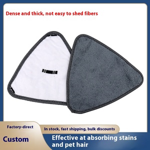 Tam Giác Nhôm Phẳng Lau Vải Thay Thế Dày Cạo Sàn Phụ Kiện Với Loại Chất Kết Dính Không Có Tóc Giọt Hộ Gia Đình Lau - Product Image 5