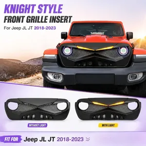 ตะแกรงกันชนหน้ารถยนต์สำหรับ JT ปี 2018 2019 2020 2021 2022 2023 รุ่น Knight Style อะไหล่ตกแต่งภายนอก - Product Image 1