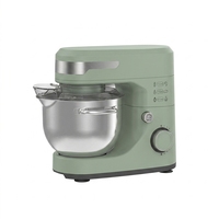 Batteur sur socle planétaire électrique 800W puissant, bol mélangeur en acier inoxydable 4L, 10+ vitesses, multifonction, protection anti-éclaboussures