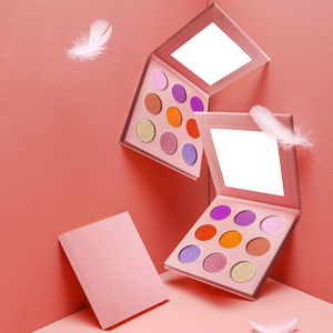 Palette d'ombres à paupières mates personnalisables en gros Poudre d'ombres à paupières pailletées à haute teneur en pigments Maquillage de marque privée pour votre propre marque - Product Image 1