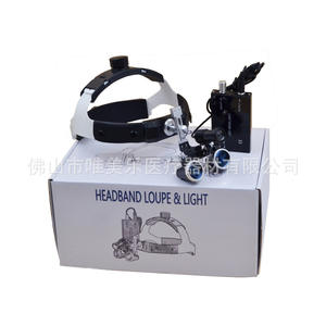 Lunettes grossissantes dentaires 2,5X/3,5X, binoculaires orthopédiques à fixation sur la tête, éclairage LED, équipement et accessoires de thérapie buccale - Product Image 5