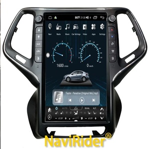Radio estéreo para coche con pantalla Android de 13.6 pulgadas para Jeep Cherokee 2014-2021, GPS, navegación, Carplay, reproductor multimedia de video. - Product Image 1