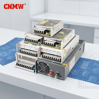 Alimentation UPS CNMW S-200-5 5V 200W AC-DC à sortie unique 60Hz pour l'industrie, commutation AC/DC 110V-220V avec boîtier en aluminium