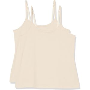 Débardeur ajusté pour femme, camisole, sous-vêtement, grande taille, sans couture, mélange coton et élasthanne - Product Image 1