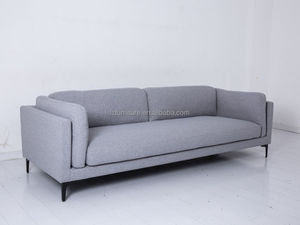 Sofá de Tela Chesterfield Nisco de Dos Plazas con Diseño Moderno, Cómodo y Duradero para Apartamentos y Hoteles - Product Image 3