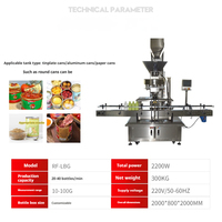 Machine de remplissage automatique électrique Dingchi, la plus vendue, pour l'emballage de riz, noix, bonbons, céréales en boîtes, avec moteur PLC et engrenage 220V, garantie 1 an