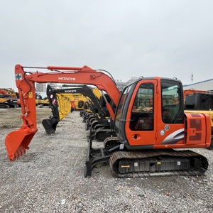 Nouvelle pelle hydraulique sur chenilles Hitachi Zaxis70 2023, poids opérationnel de 7 tonnes, 42000W avec moteur et pompe Hitachi - Product Image 3