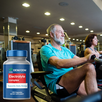 Capsules d'électrolytes à marque privée OEM avec vitamine D, supplément nutritionnel sportif, sachets de mélange de boisson électrolytique personnalisés pour le sport