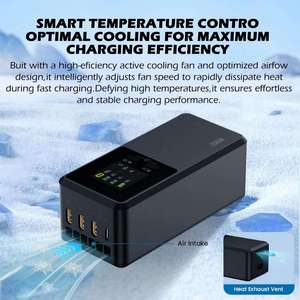 Hub de charge parallèle 200W EVO Max/II Enterprise Series, chargeur rapide de batterie pour drone Autel EVO Max 4T/4N/II Enterprise/II RTK - Product Image 3