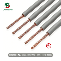 Cable Aéreo Industrial y Marino UL10269 de PVC Aislado de Alto Voltaje, Grado 7 (30-125 Mils Avg Min) 1000V 105C para Uso Industrial y Ferroviario