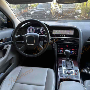 12.6 "inch <span class=keywords><strong>Android</strong></span> 13 Car GPS cho Audi A6 2005 2009 kép Màn hình Navigation headunit đa phương tiện Máy nghe nhạc DSP băng ghi âm - Product Image 6