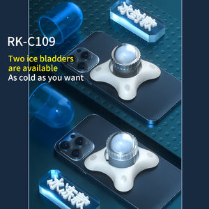 อุปกรณ์ระบายความร้อนโทรศัพ<span class=keywords><strong>ท</strong></span>์<span class=keywords><strong>มือ</strong></span><span class=keywords><strong>ถือ</strong></span> Aquina True Ice Cell Cooler Bracket วัสดุ ABS สำหรับเล่นเกม ตัวยึดแบบยืดหยุ่นขนาดเล็ก ใช้ได้กับโ<span class=keywords><strong>ท</strong></span>รศัพ<span class=keywords><strong>ท</strong></span>์ทุกรุ่น - Product Image 5