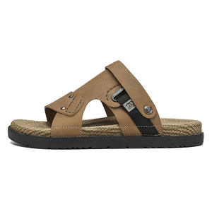 Pantuflas para Hombre, Antideslizantes, con Suela Gruesa, Acolchado Insonorizante, Suela Suave, Pantuflas Cómodas para el Hogar - Product Image 5