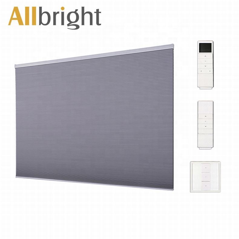 Автоматические затемняющие жалюзи с аккумулятором, электрические моторизованные, верхние, нижние, вверх, сотовые, беспроводные, с ячейками, умные жалюзи, мотор