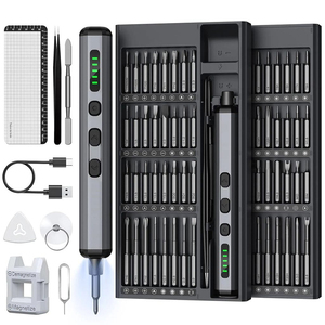 Kit de Destornilladores 68 en 1 con Puntas Magnéticas, Luz LED y Carga Rápida Tipo-C, Herramienta Eléctrica para Reparación de Móviles - Product Image 1