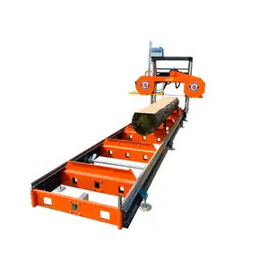 Wood Cutting Saw Gasoline Portable Sawmill Band Saw Mill Machines For Wood Cutting