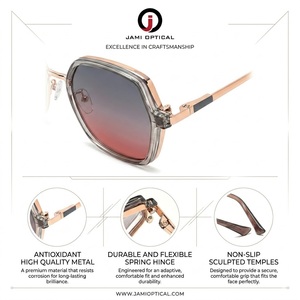 Dernier Modèle Montures Métalliques à Clipser Femmes Lunettes de Soleil Polarisées à Clip - Product Image 3